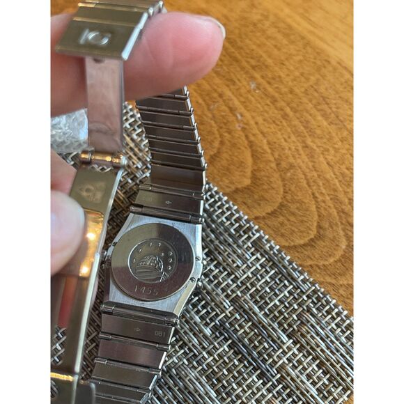 Vintage OMEGA Constellation MOP Stainless Steal 1455 24mm Ladies Watch Serviced - Picture 8 of 11